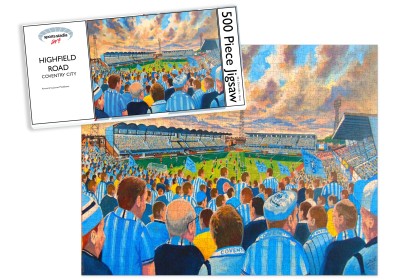 Highfield Road Stadium Fine Art Jigsaw Puzzle - Coventry City FC